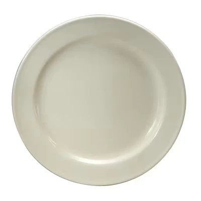 Hospitality F1010000139 Neo Classic 1880 blanco 9" placa - 24/CS Foto 1 de 4