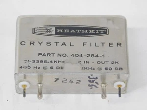 Heathkit 404-284-1 CW Filter for HW-101 Vintage Ham Radio Transceiver (nice) - Zdjęcie 1 z 1