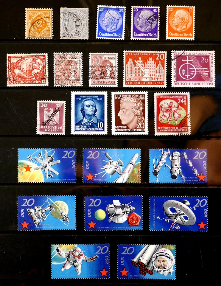 ALEMANIA: ÉPOCA CLÁSICA - SELLOS AÑOS 70 SIN USAR Foto 1 de 1