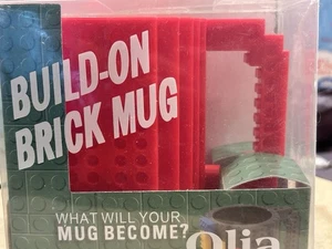 Build On Brick Mug (Red) - Picture 1 of 2