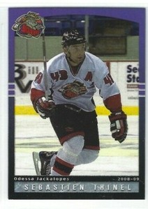2008-09 Odessa Jackalopes (CHL) Sebastien Thinel
