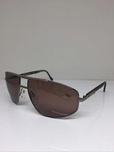 New Vintage Silhouette M 8530 Sunglasses 8530 C. 6035 Dark Grey Gunmetal w/ Gold - Picture 1 of 12
