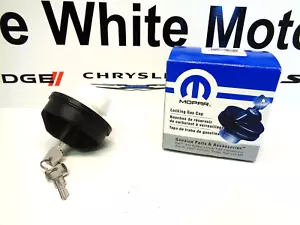 01-22 Dodge Chrysler Jeep Ram New Locking Lock Gas Cap & Keys Mopar Factory OEM - Picture 1 of 4