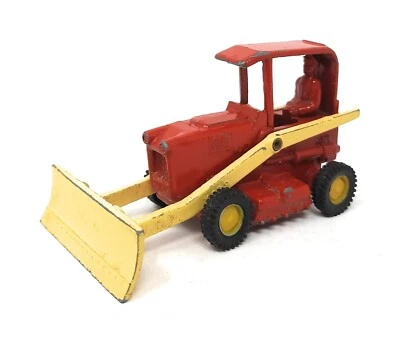 SIKU V 238 菲亚特 40 CA 推土机红色带轮子。 复古。 德国制造 — 第 1/3 张图片