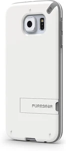 PureGear Slim Shell with Kickstand for Samsung Galaxy S6 - White - Picture 1 of 6