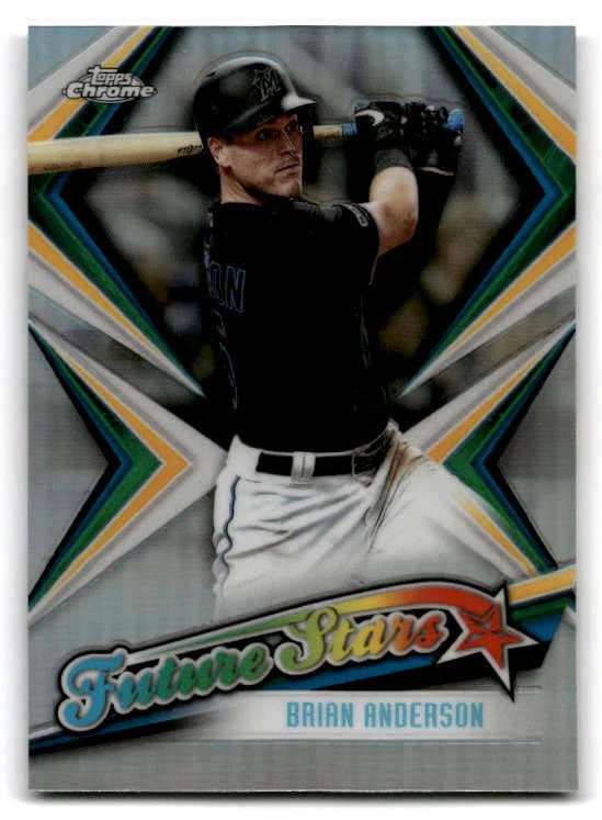 2019 Topps Chrome Future Stars #FS16 Brian Anderson (ref 207960) - Image 1 of 2
