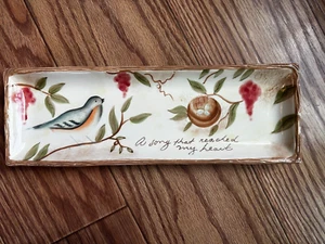Cracker Barrel Nature Walk Serving Tray By Susan Winget 12.25"×4.2" ORGINAL BOX - Picture 1 of 3