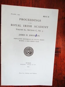Proceedings of the Royal Irish Academy - 3 issues - 1959 - Archaeology Section - Picture 1 of 4