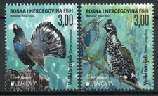 Bosnia & Herzegovina Europa Stamps 2021 MNH Caipercaillie Natl Wildlife 2v Set