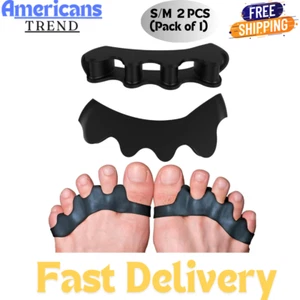 Correct Toes Adjustable Toe Spacers Toe Separators for Foot and Bunion Pain .... - Picture 1 of 7