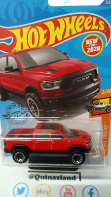 Hot Wheels First Editions 2020 Ram 1500 Rebel  2020-225 (NP32) - Photo 1/2