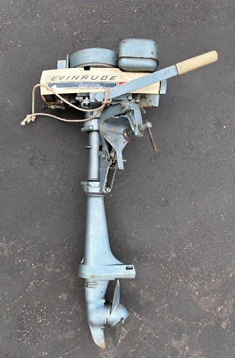 Evinrude Mate Model 1802S Outboard Motor Vintage 1968 !!! - Image 1 of 3
