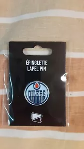 Edmonton Oilers (National Hockey League) official team logo lapel pin - Picture 1 of 2