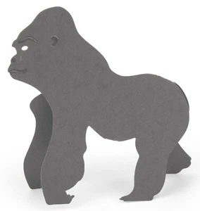 Sizzix 3-D Gorilla Bigz L die #A11232 Retail $34.99 Cuts fabric! Retired. - Picture 1 of 2