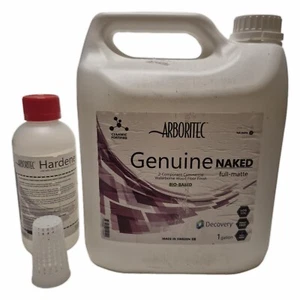 Kit de acabado de piso de 2 componentes Arboritec genuino desnudo - 1 galón, mate completo - Imagen 1 de 1