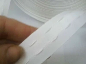 15 Metres 1.2 inch 30 mm Wide Curtain Heading Header Tape Pencil Pleat White  - Picture 1 of 3