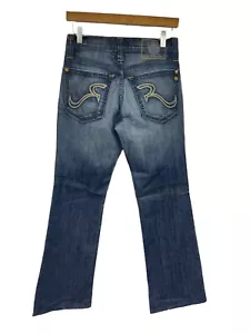 Rock & Republic Men’s Henlee Jeans Size 29X29.5 Blue Denim Bootcut Y2K Style - Picture 1 of 17