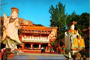 Estatua de Hong Kong Tin Hau en Repulse Bay postal vintage BS.23 - Imagen 1 de 2