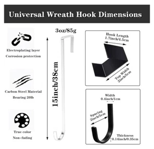 Kranzhänger für Haustür, 15" Kranzhänger, Indoor oder Outdoor über dem Doo - Bild 1 von 3