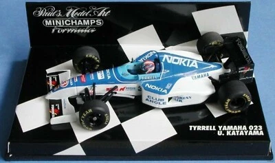 WOW EXTREMELY RARE Tyrrell 023 Yamaha Katayama Silverstone 1995  1:43 Minichamps - Image 1 of 3