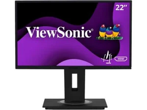 ViewSonic VG2248 22 Inch IPS 1080p Ergonomic Monitor with HDMI DisplayPort USB - Picture 1 of 5