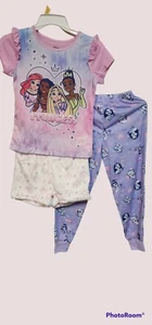 Disney Prinzessinnen Pyjama Set 3 Teile Neu. Schlafkleidung Größe 8. - Bild 1 von 4