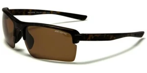 POLARIZED BE-ONE SUNGLASSES SPORTS WRAP SEMI-RIMLESS MEN AND WOMEN NEW WITH TAGS - Picture 1 of 2