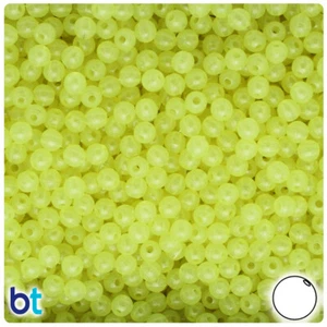 BeadTin Glow 5mm Round Plastic Beads (700pcs) - Color choice - Picture 1 of 7