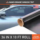 MotoShield Pro Nano Ceramic Window Tint - 36" in x 10' ft Roll + Lifetime Warran