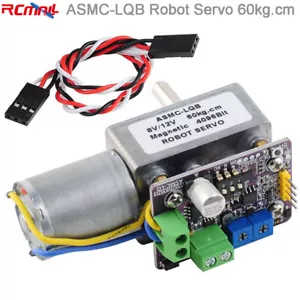 ASMC-LQB 60kg.cm High Torque Digital Robot Servo Motor Metal Gear DC 8-12V - Picture 1 of 8