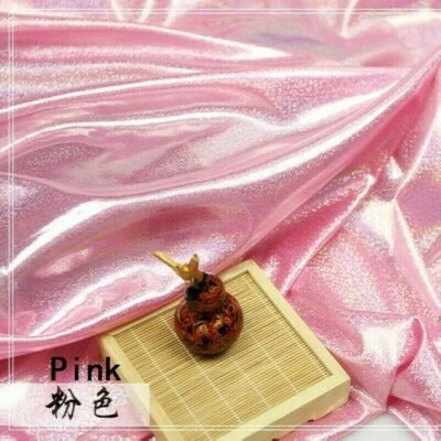 Hologram Stoff Metallisch Bling Tuch Material Tanz Bühne Kostüm DIY By Meter - Bild 1 von 4