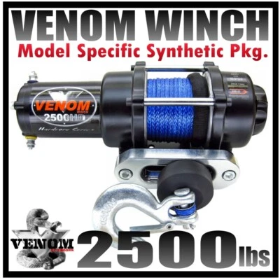Cabrestante Venom UTV 2500 LB 2016-23 HONDA PIONEER 1000 y 1000-5 y 1000-6 Foto 1 de 4