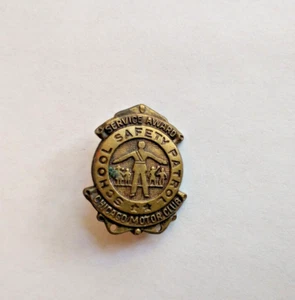 Vintage/Antique Chicago Motor Club School Safety Patrol Service Award - Picture 1 of 2