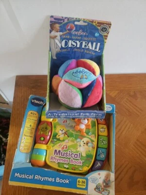VTech Musical Rhymes Book 40+ Songs Melodies Sounds Baby Toy  6-36 M Educational - Image 1 of 4
