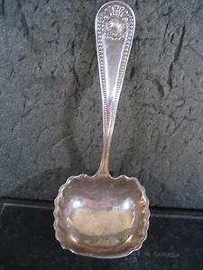 Sterling Whiting Bead  CREAM OR SAUCE  LADLE 5 3/4"  No Mono - Picture 1 of 2
