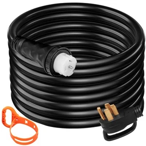 30FT Generator Power Cord 50-Amp 125/250-volt 14-50P to CS6364 Locking Connector - Picture 1 of 12