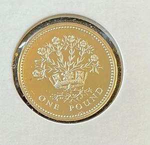 Royaume-Uni - Magnifique monnaie de one Pound Proof en Argent 1986 - Imagen 1 de 2