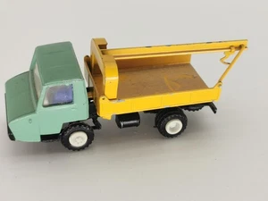 FRANCE JOUET BERLIET STRADAIR AVEC BENNE ET PALAN DE CHARGEMENT - Imagen 1 de 6