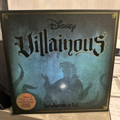 Ravensburger Disney Villainous Strategy Board Game 2-6 Players, New Sealed Box - Image 1 of 4