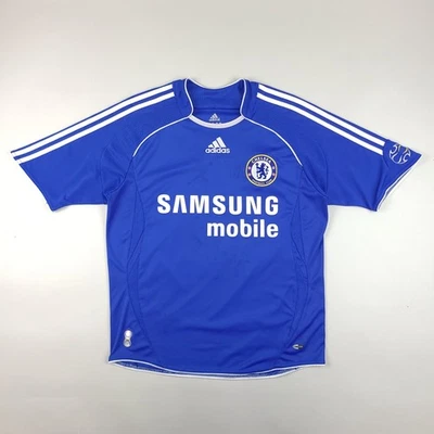 Camiseta Adidas Chelsea Football Club Mujer Grande Azul Robben #16 2006 Fútbol Foto 1 de 4