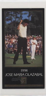 1993-98 Champions of Golf: The Masters Collection Gold Foil Jose Maria Olazabal - Image 1 of 2