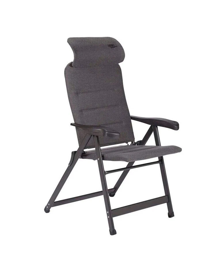 Crespo AP/215 Tex-Supreme Compact Campingstuhl, grau - Bild 1 von 4