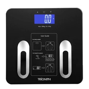 Precision Body Fat Scale with Backlit LCD Digital Bathroom Scale For Body Wei... - Picture 1 of 9
