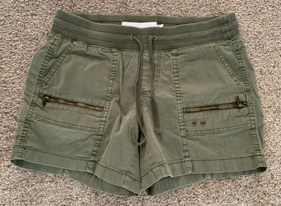 Sonoma Cargo Utility Shorts Ultracomfort Waistband Women's Size 4 Green - Image 1 of 4