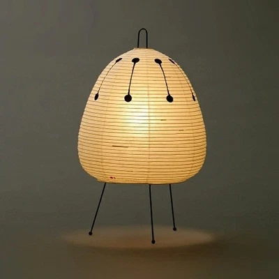 Isamu Noguchi AKARI 1AD linterna lámpara de mesa papel japonés conjunto de iluminación AC100V Foto 1 de 4
