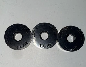 Starett Standard Micrometer Disc Set Of 3  - Picture 1 of 2