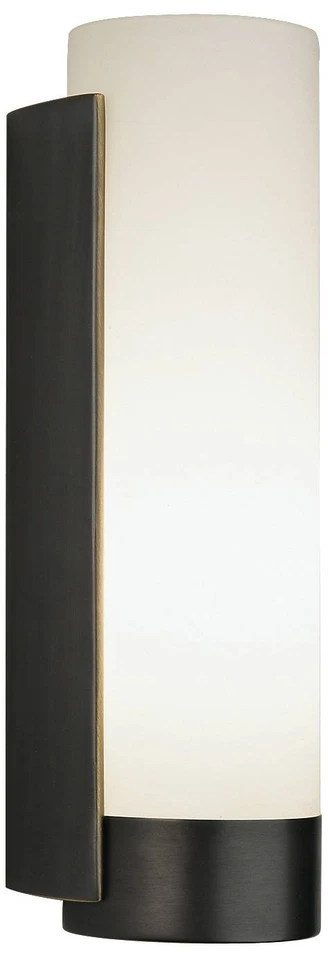 Aplique de pared de baño Robert Abbey Tyrone pátina acabado bronce Foto 1 de 1