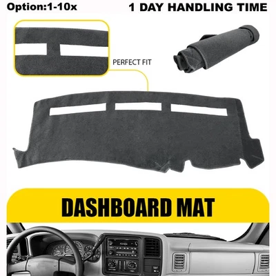 Alfombrilla de cubierta de tablero para Chevrolet Avalanche/Tahoe GMC Yukon 2000-06 almohadilla de tablero de automóvil Foto 1 de 4
