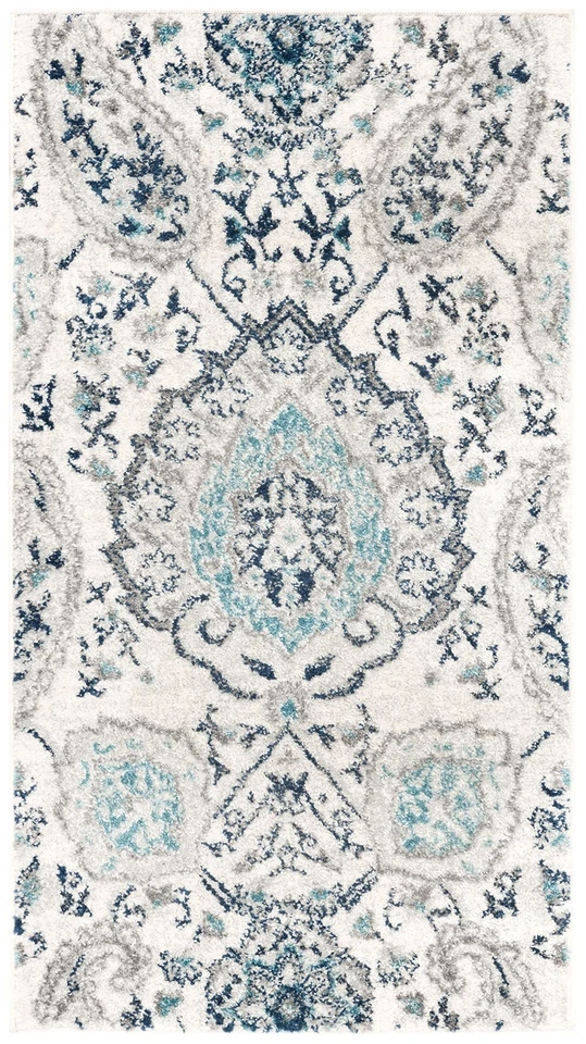 Safavieh Madison Collection MAD600C Cream and Light Grey Bohemian MAD600C-24