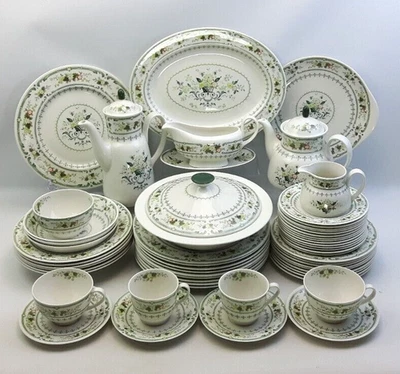 Royal Doulton Provencal Dinner & Tea Items - Sold Individually - Floral Vintage - Image 1 of 4